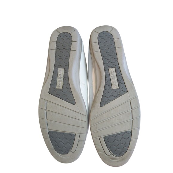 Easy Spirit Womens Anti- Gravity Closed Toe Oxfords White Leather 7B comfort - Picture 9 of 10